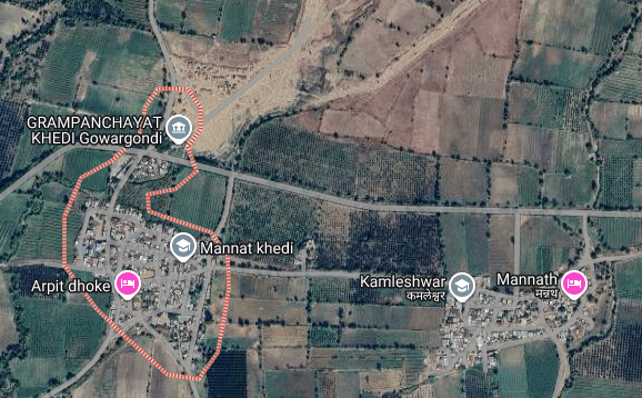 गावाचा नकाशा